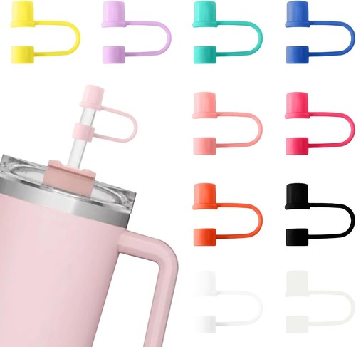 Compatible Stanley Cup 30-40 oz Tumbler Handle Toppers Straw Cover Accessories