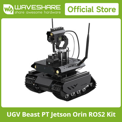 Waveshare UGV Beast ROS 2 Open-source Off-Road Tracked AI Robot for Jetson Orin