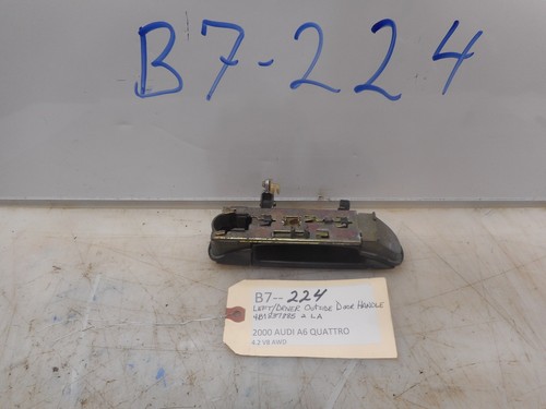 2000 AUDI A6 AWD QUATTRO LEFT DRIVER EXTERIOR DOOR HANDLE 4B1837885 - Picture 4 of 4