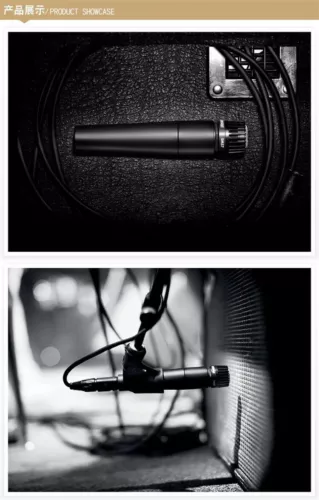 Black Shure SM57-LC Dynamisches Mikrofon Professionelles Mikrofon - Bild 12 von 12