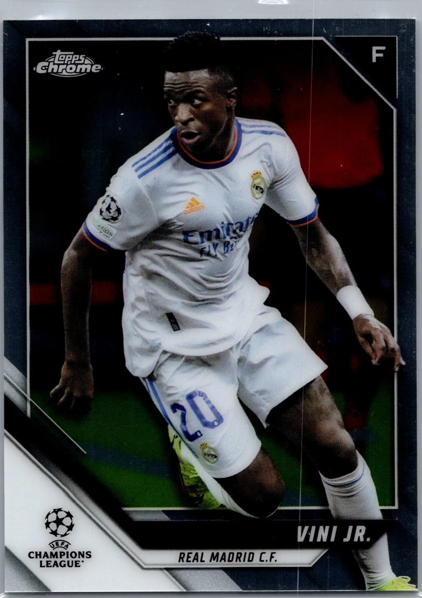 2021-22 Topps Chrome UCL Vinicius Junior #63 for sale | eBay