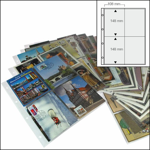 500 Safe 5484-XL A4 feuilles de collecte 9 cases 90x67mm Pour Trading Cartes - Photo 4/8