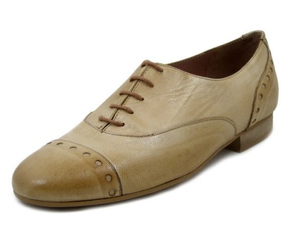 francesine basse beige