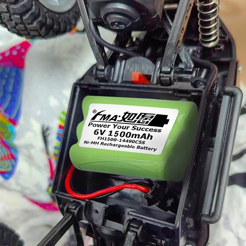 2Pcs Model toy 80 Led Solar Light Rechargeable Battery Ni-MH 6V 1500mAH AA5SW - Picture 7 of 10