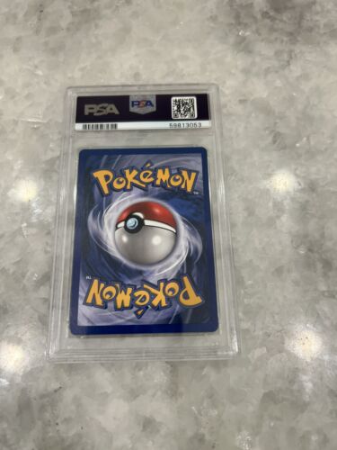 Pokemon 1st Edition French Base Set Nidoran 55/102 PSA 9 MINT! - Picture 2 of 2
