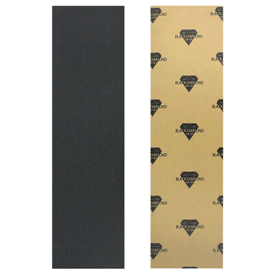 #ad Black Diamond Old School Skateboard Grip Tape Sheet Black 10quot; x 34quot; Griptape $7.95
