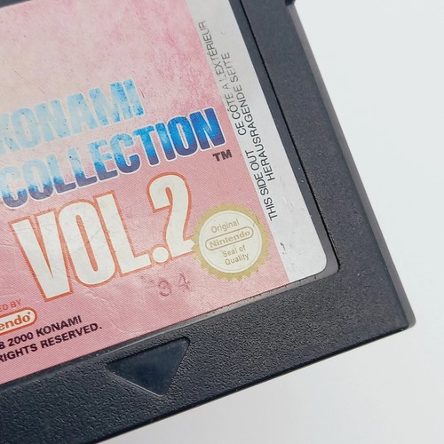 GBC KONAMI COLLECTION VOL 2 PAL EUR NINTENDO GAMEBOY COLOR GENUINE ORIGINAL - Foto 2 di 5