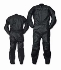 Custom Made Premium Leather Motorcycle Racing Suit Sports Riding 2 Piece Suit