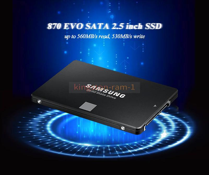 SAMSUNG 870 EVO 1TB Series 2.5" SSD SATA III VNAND Internal Solid