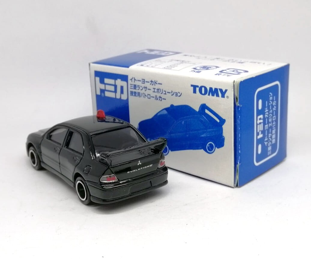 TOMICA Mitsubishi Lancer EVO Evolution VII GT-A Police Car 1/60
