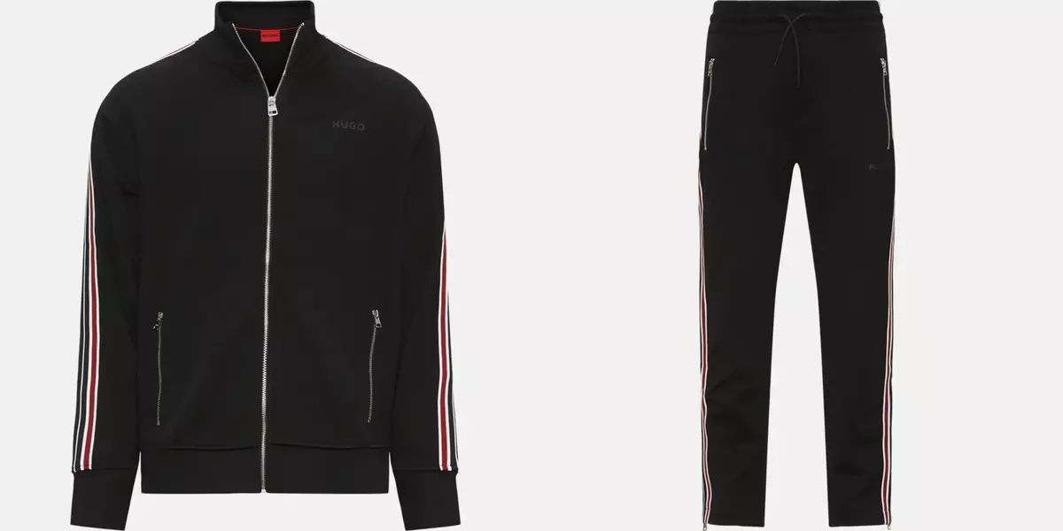 Ebay hugo boss best sale tracksuit