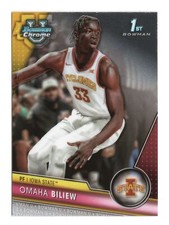 Omaha Biliew 32 2023-24 Bowman University Chrome Iowa State Cyclones Card