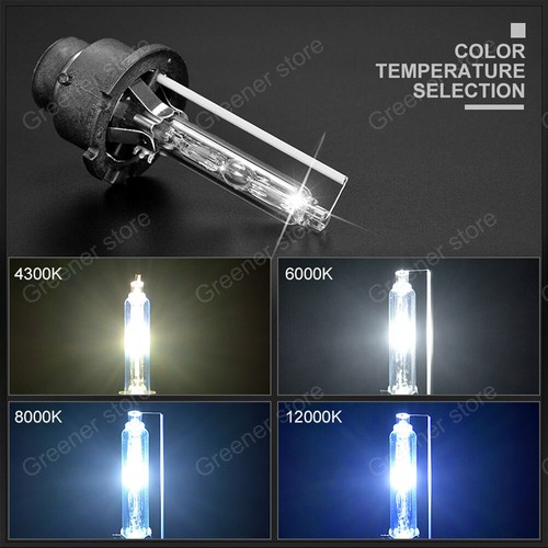 55W D1S D2S D3S D4S 5K 6000K 8000K 10000K Voiture HID Phare Xénon Lampe Ampoule - Picture 8 of 20
