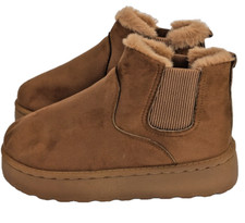 Women's Slippers Platform Mini Boots Size 43 US9.5 44 US10.5 NWOT