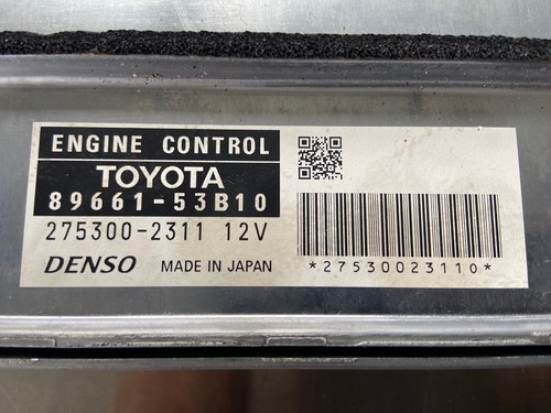 2007 2008 LEXUS IS250 ENGINE COMPUTER MODULE ECU 89661-53B10 WITH/98K MILES OEM - Picture 9 of 21