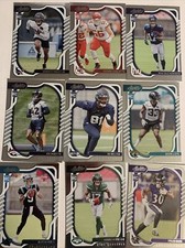 9 Lot 2022 Absolute Football  Rookies