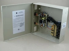 (LOT of 15) B-TRON DC Power Supply, 8 DC Outputs,  115VAC x 12DC , DCR 8-4-2