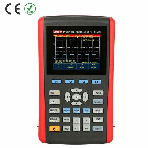UNI-T UTD1050DL Handheld Digital Oscilloscope 3.5 LCD 2 Ch 50MHz 250MS/s. - Picture 5 of 5