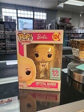 Funko Pop! Vinilo: Barbie - Cristal Barbie #124 Se envía con protector