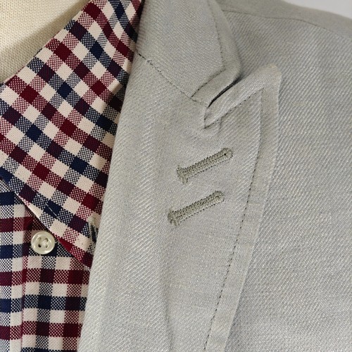 Inc International Concepts Mens Sport Coat Two Button Twill Linen Slim Fit SMALL - Picture 6 of 14