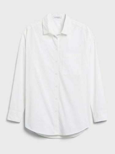 Banana Republic Sport Oversized Tech-Stretch Shirt, schwarz Gr. SP #752437 W0103 - Bild 8 von 8