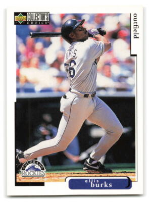 Ellis Burks 1998 Collector's Choice BASEBALL #86 Colorado