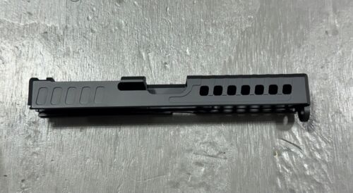 Slide for Glock 17 Gen 1- 3 9mm -BLACK Cerakote Finish-BLACK-ROOK-RMR