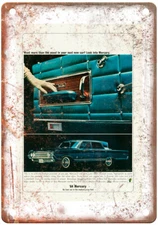 Vintage 1964 Mercury Park Lane Auto Ad Reproduction Metal Sign A11838