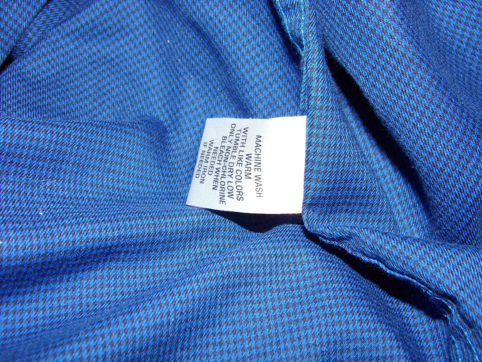 Camicia Da Uomo Roundtree & Yorke Travel 4XT Manica Corta, A Quadri, Blu/bianco/rosso, Nuova Con Etichette