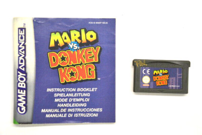 GBA Gameboy Advance Mario VS. Donkey Kong Modul +Anl.  Nintendo Game Boy Spiel 3