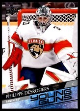Philippe Desrosiers 2020-21 Upper Deck Young Guns RC #465 Florida Panthers