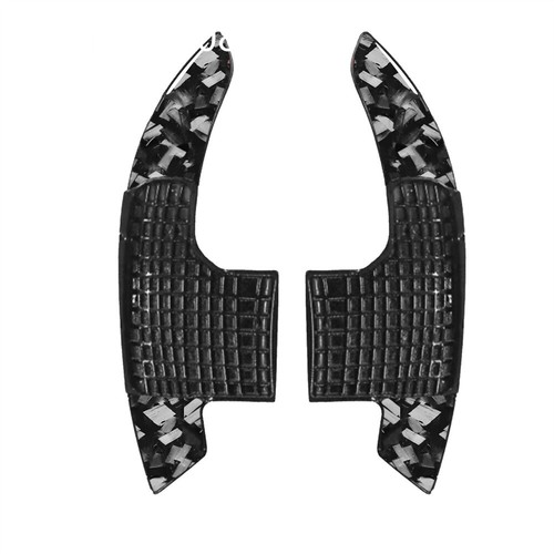 For Ford Mustang 2015+ Steering Wheel Shifter Paddle Extension ABS/Forged Carbon - Picture 3 of 9