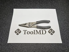 Snap-on Tools USA NEW TITANIUM 7" Talon Grip Long Nose Slip Joint Pliers LN46ACF