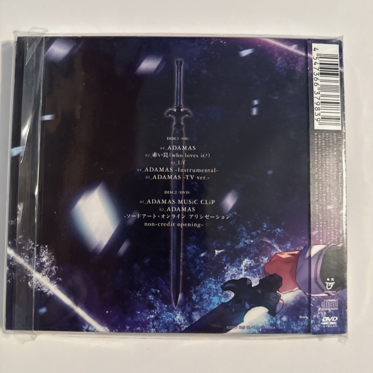 ★新品★adam 3　aki　ex.Laputa　Live DVD New LiSA ADAMAS First Limited Edition Sword Art Online