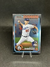 2024 Topps Chrome Baseball MLB Emmet Sheehan RC #221 Dodgers