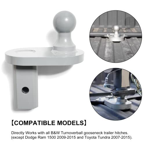 Gnxa4085 Gooseneck Hitch Ball Extender Fits For B&w Turnoverball