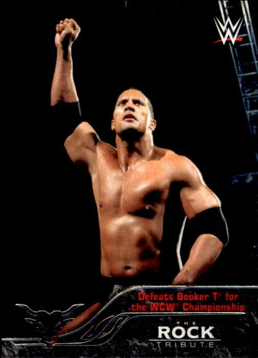 2016 Topps WWE - The Rock #19 for sale | eBay