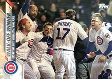 2020 TOPPS SERIES 2 (#469) - WALK-OFF WINNER - KRIS BRYANT
