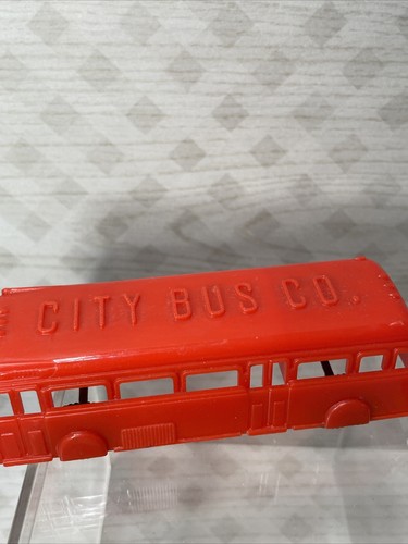 Vintage Renwal 124 Fageol Twin Coach 34S Style City Transit Bus Plastic Toy Vehi - Picture 2 of 15