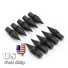 CNC 5mm Fairing Windscreen Screw Bolt Kit Windshield Mounting Nuts Wellnut Black
