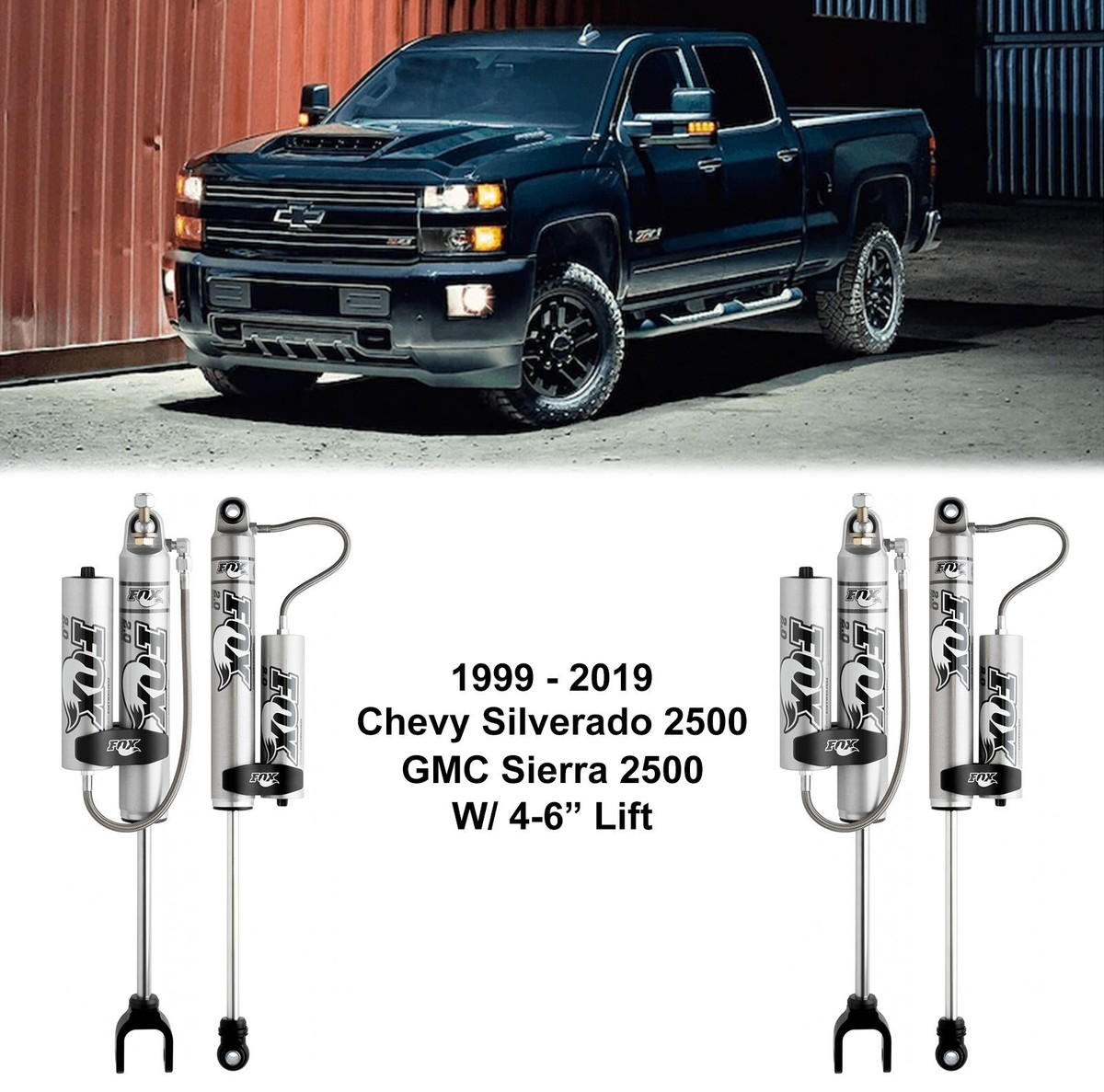 Fox Shocks 2.0 4-6
