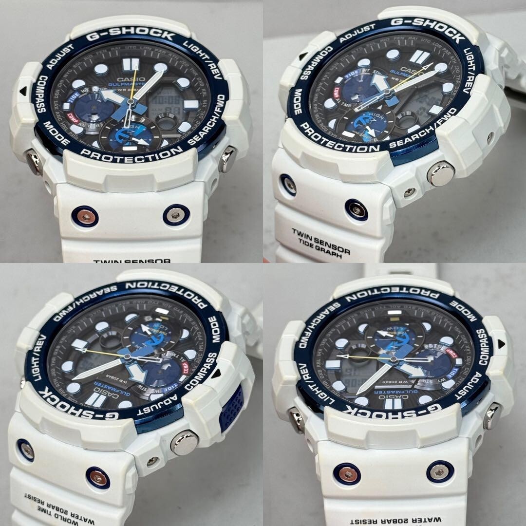 【希少］G-SHOCK ガルフマスター GN-1000C-8AJF ホワイト GN-1000C-8AJFサポートページ | CASIO
