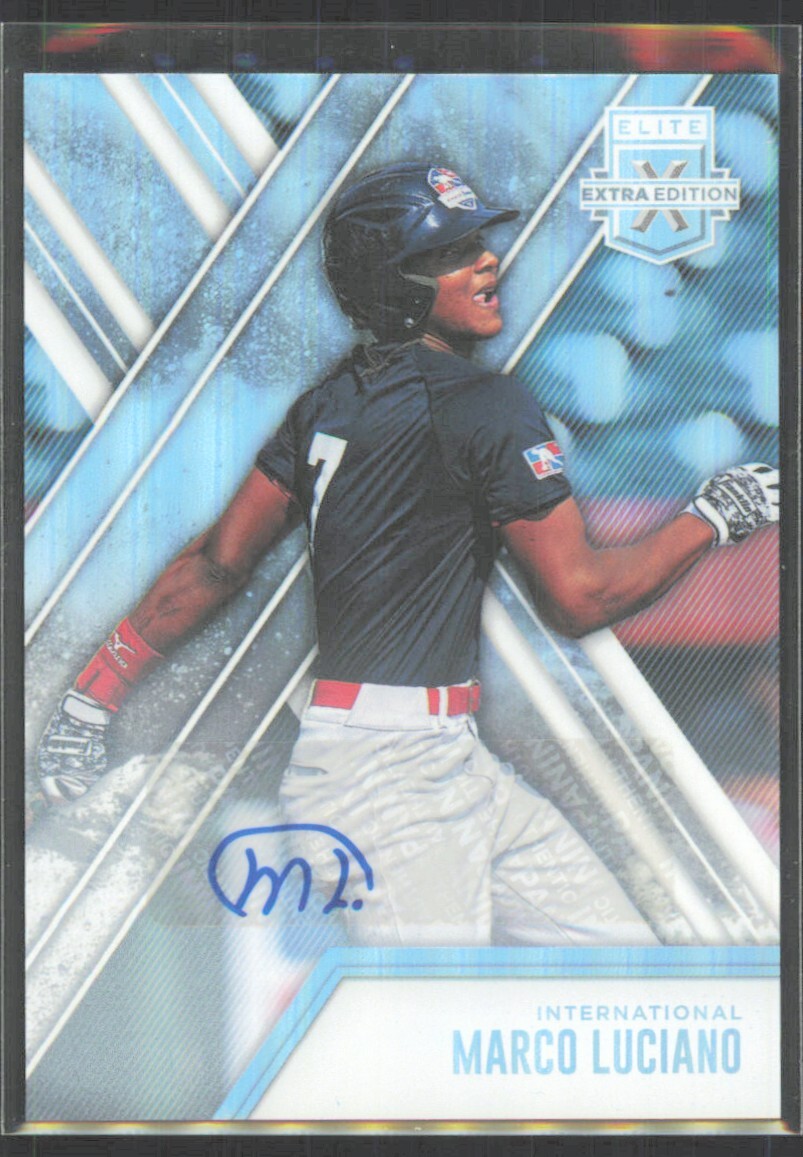 2017 Panini Elite Extra Edition Marco Luciano Auto #168