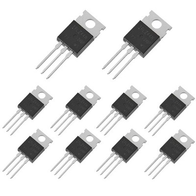 PENGLIN 10 Stück IRLZ44N N-Kanal MOSFET Transistor 55V 47A 3 Polig TO-220AB 