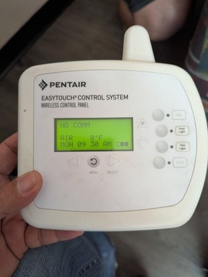 Pentair Easytouch Wireless Control System Panel Only Model 520546-520547
