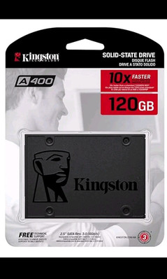 Kingston A400 SSD Interne SSD 2.5'' SATA Rev 3.0, 120GB - SA400S37/120GB