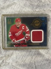 2000 Pacific Omega Authentic Game Worn Jersey STEVE YZERMAN