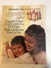 1992 Johnson And Johnson Pooh Shampoo Vintage Print Ad Advertisement pa32