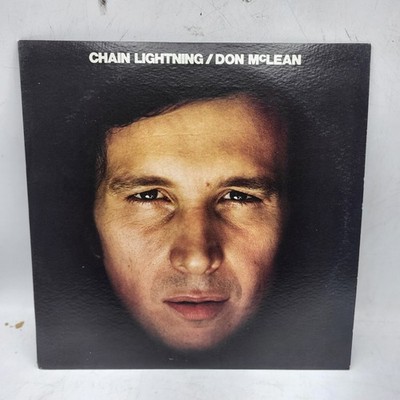 Don McLean - Chain Lightning LP Vinyl Record Psych Folk 1978 Millenium BXL1-7756