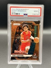 2024-25 Panini Prizm Monopoly - Scoot Henderson #5 Deal Prizm /25